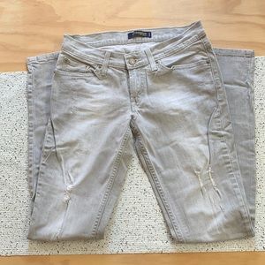 Dove Grey Levi’s Too Superlow 524 Jeans 7M